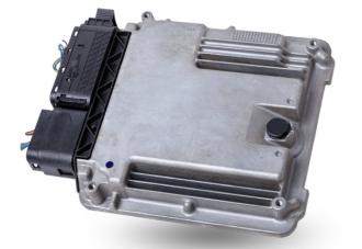 Plastic car engine control unit