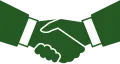 shaking hands icon