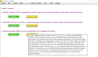 Module section review